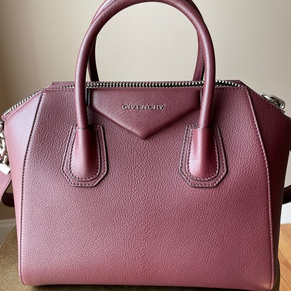Used once Givenchy Small Antigona!! Perfect condition! oxblood color - Picture 2 of 7